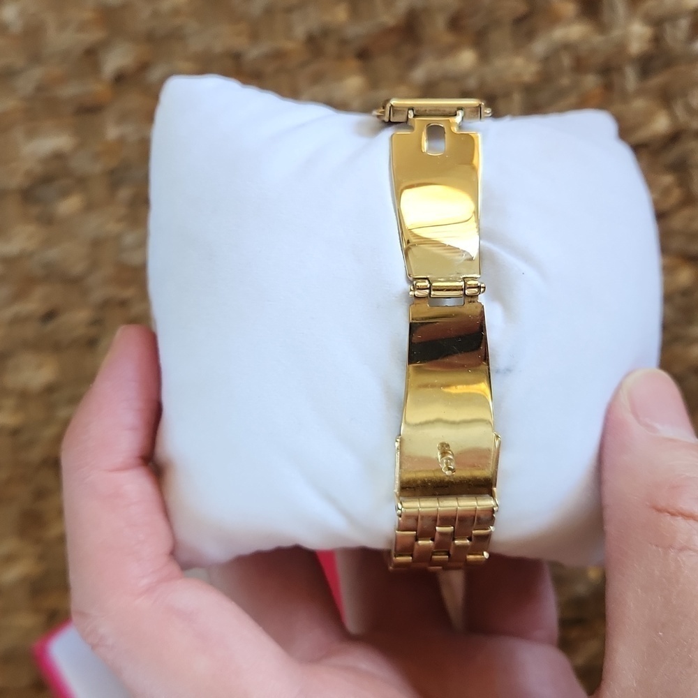 ✨️NWT JUICY COUTURE Gold Diamond lined Watch - Picture 16 of 17